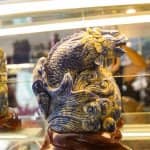 Cá chép hóa rồng đá Lapis (5)