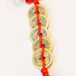 Dây Treo Chuỗi Đồng Tiền Xu Ngũ Đế Phong Thủy (3)