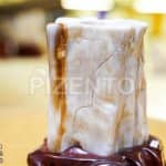 Trụ gỗ hóa thạch trắng nâu (7)